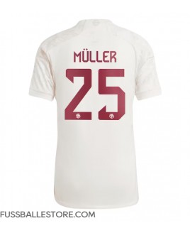Günstige Bayern Munich Thomas Muller #25 3rd trikot 2023-24 Kurzarm
